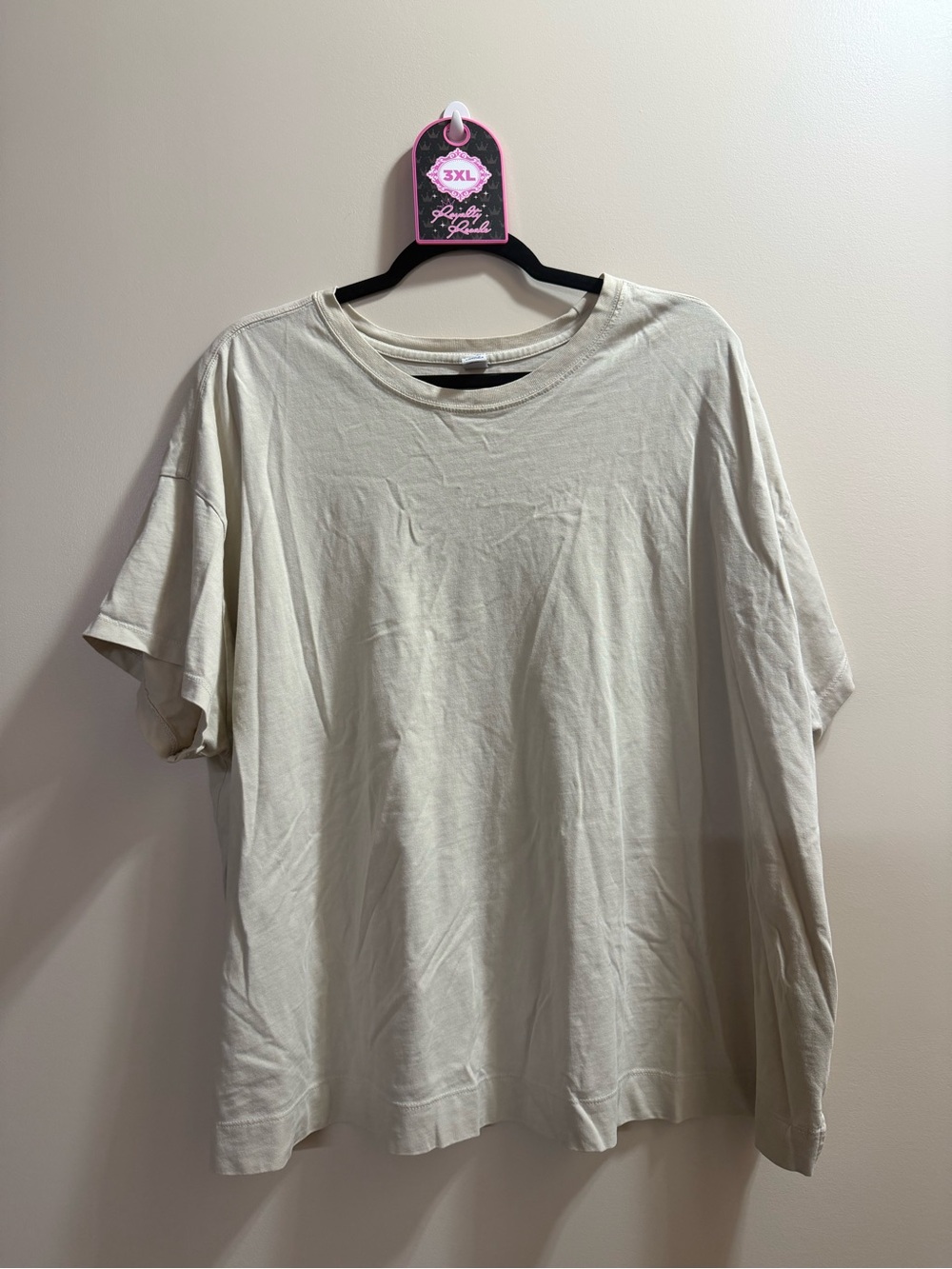 Old Navy Women's Short Sleeve Tee - Cream